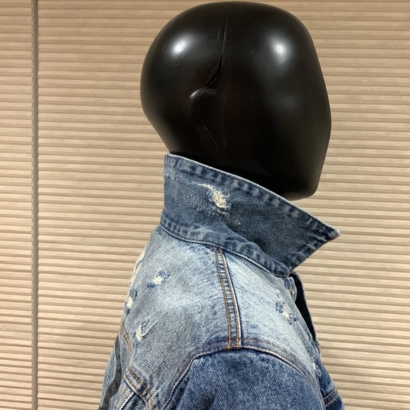 Cult of Individuality reversible tiger denim jeans jacket - Picture 7 of 16